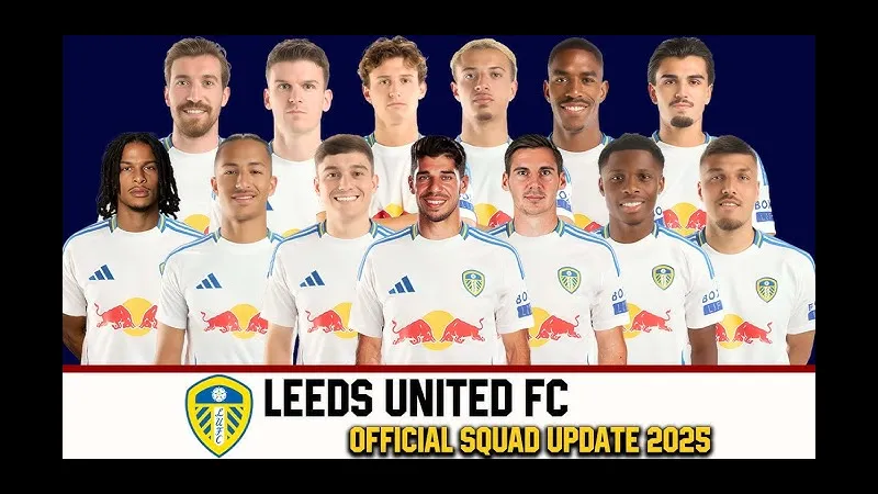 Cầu thủ Aston Villa và Leeds đang tranh chấp quả bóng trên sân cỏ Cầu thủ Aston Villa và Leeds đang tranh chấp quả bóng trên sân cỏ